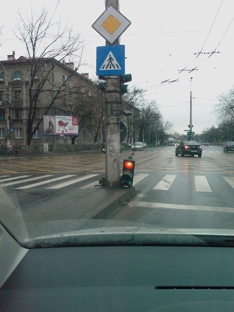 Semafoare defecte in Bucuresti