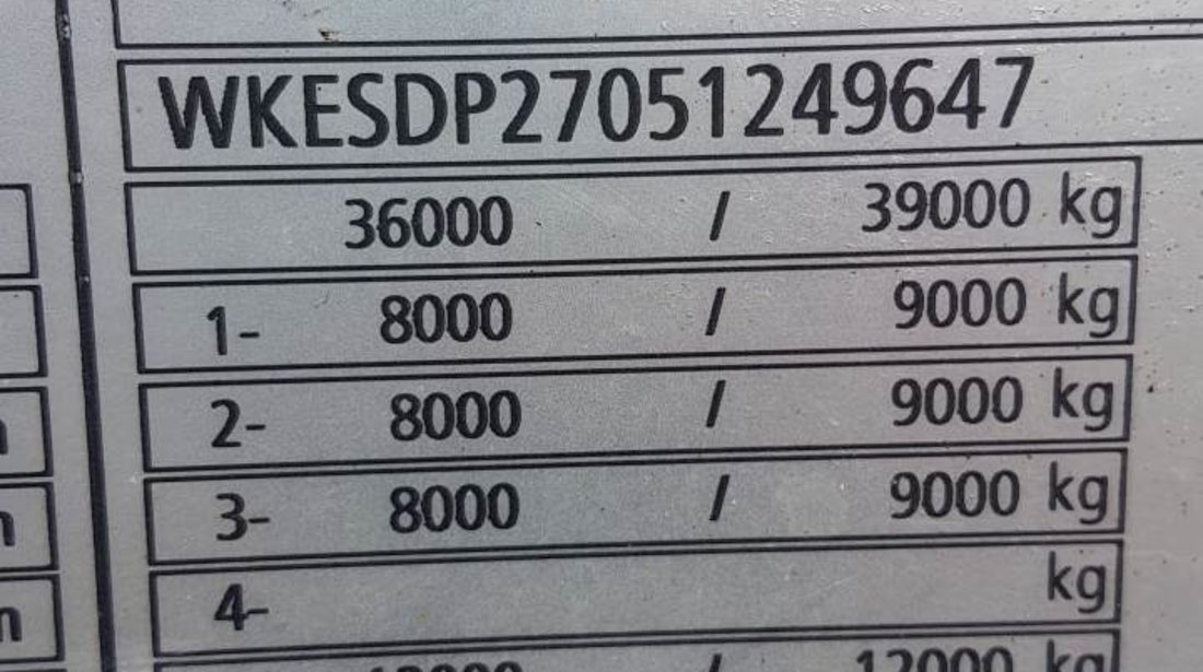 Semiremorca Krone SDP27