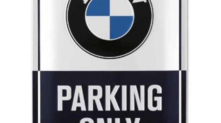 Semn Metal Oe Bmw Classic Parking Only 80282463140