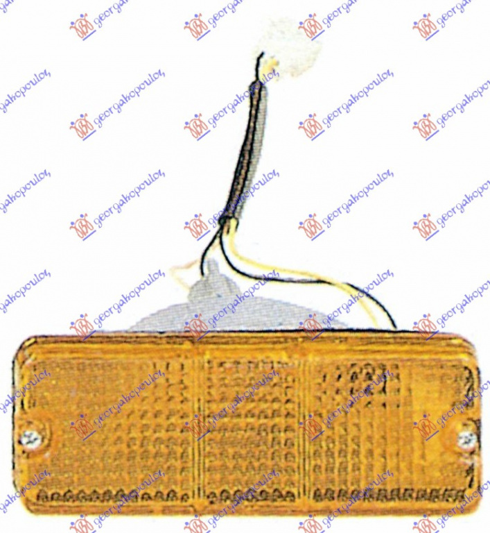 Semnal-Lumina De Zi - Mazda P/U B1600 1977 , 0660-89-662