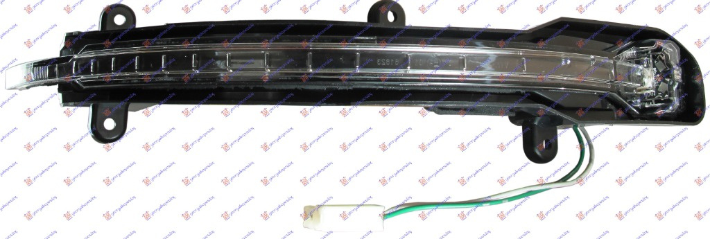 Semnal Oglinda Led Dreapta Audi Q7 2006 2007 2008 2009 2010 2011 2012 2013 2014 2015