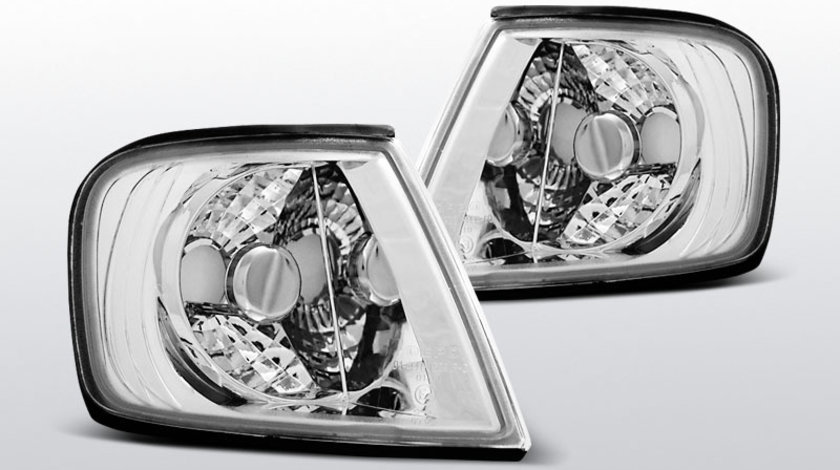 Semnale fata Audi A3 8L 1996-2000 Cromat