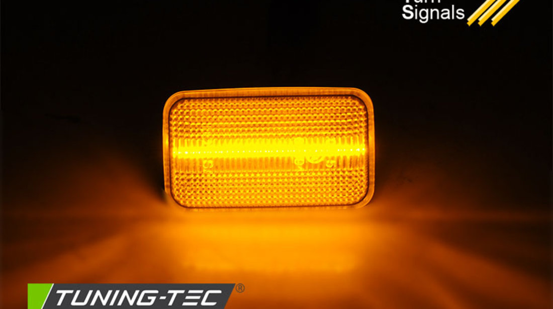 Semnale Semnalizatoare ALB LED SEQ compatibila VW GOLF I GOLF II CORRADO JETTA