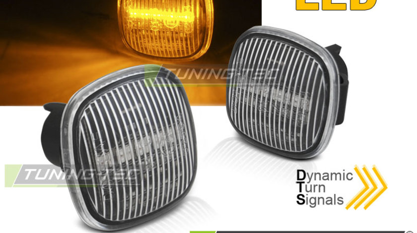 Semnale Semnalizatoare ALB LED SEQ compatibila AUDI A3,A4 / SKODA FABIA,OCTAVIA