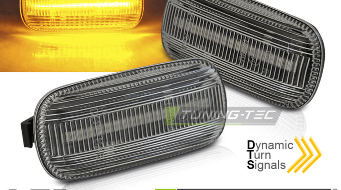 Semnale Semnalizatoare ALB LED SEQ compatibila AUDI A4 B6/ B7/ A3 8P/ A6 C6