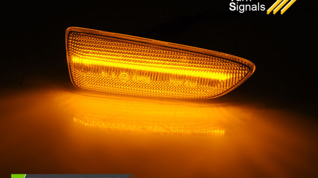 Semnale Semnalizatoare ALB LED SEQ compatibila OPEL ASTRA J / ASTRA K / ZAFIRA C / INSIGNIA B