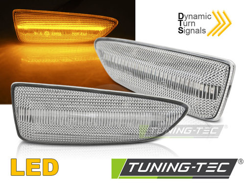Semnale Semnalizatoare ALB LED SEQ compatibila OPEL ASTRA J / ASTRA K / ZAFIRA C / INSIGNIA B