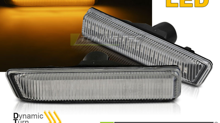 Semnale Semnalizatoare ALB LED SEQ compatibila BMW X5 E53 99-06