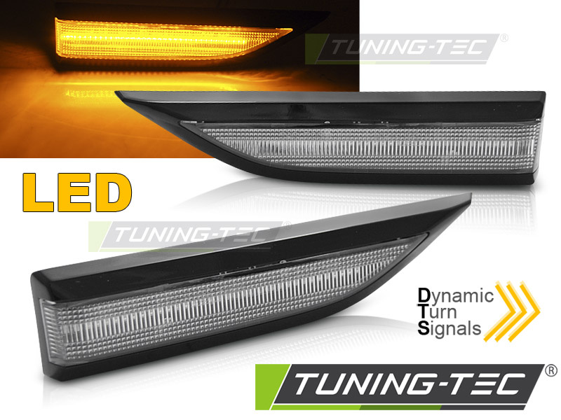 Semnale Semnalizatoare BLACK ALB LED SEQ compatibila VW T6 15-19