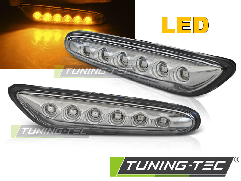 Semnale Semnalizatoare Crom look LED compatibila BMW E46 09.01-03.05