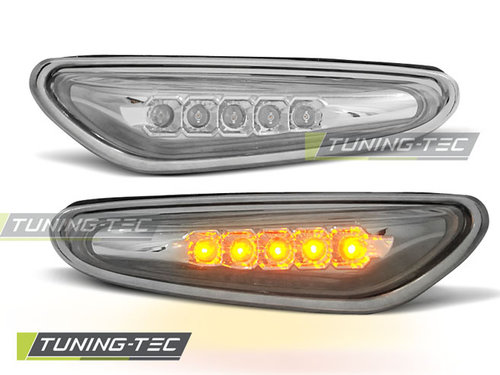 Semnale Semnalizatoare Crom look LED compatibila BMW E46 09.01-03.05