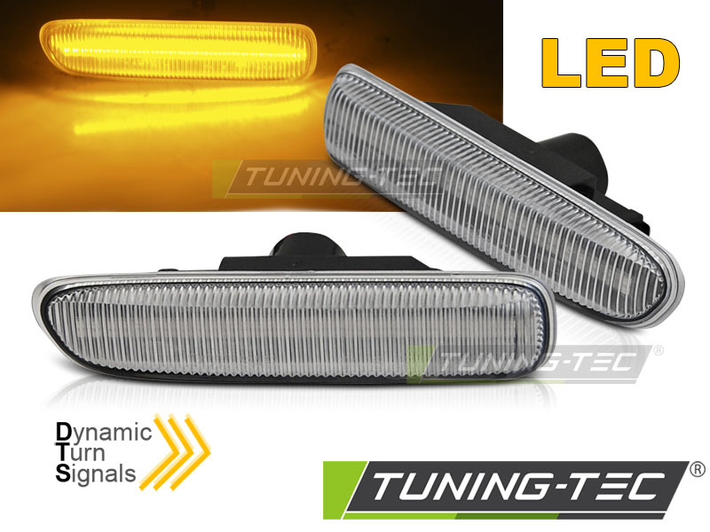 Semnale Semnalizatoare Crom look LED SEQ compatibila BMW E46