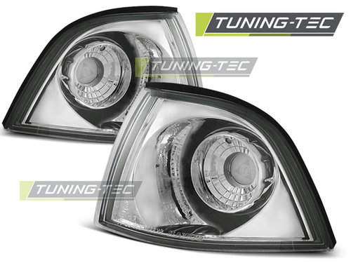 Semnale Semnalizatoare Fata Crom look compatibila BMW E36 12.90-09.99 COUPE