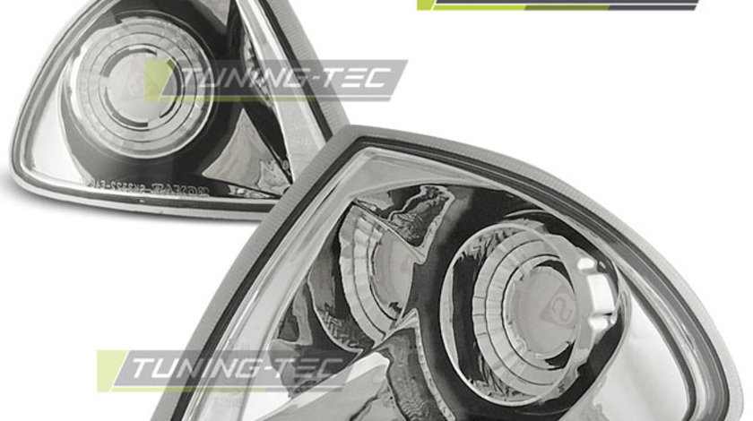 Semnale Semnalizatoare Fata Crom look compatibila BMW E46 05.98-08.01