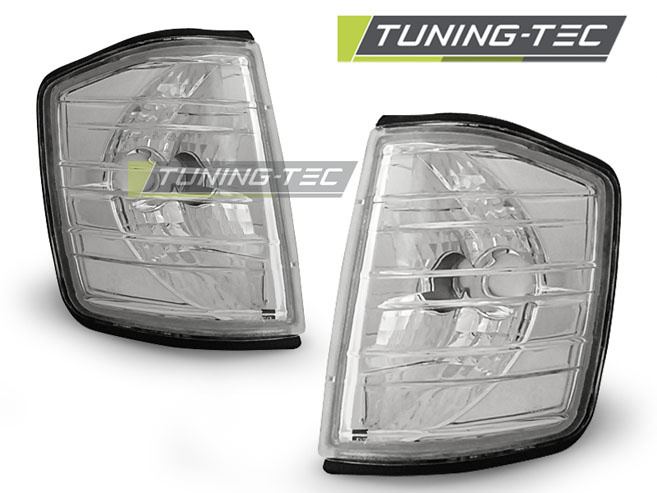 Semnale Semnalizatoare Fata Crom look compatibila MERCEDES W201/190 12.82-05.93
