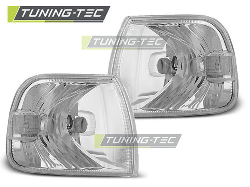 Semnale Semnalizatoare Fata Crom look compatibila VW T4 08.96-03.03 BUS