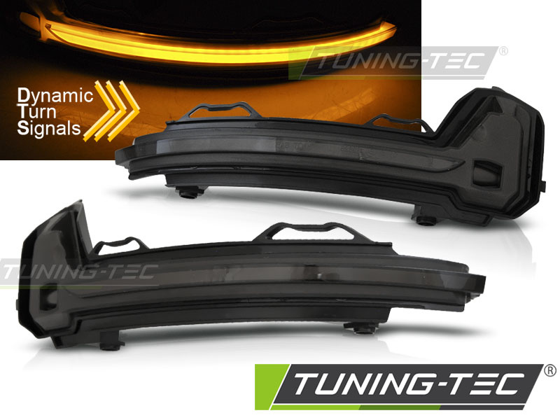 Semnale Semnalizatoare IN THE MIRROR SMOKE LED SEQ compatibila TIGUAN II 15-20