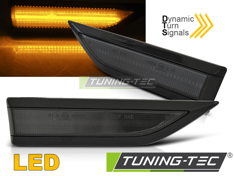 Semnale Semnalizatoare SEQ BLACK SMOKE compatibila VW CADDY 15-