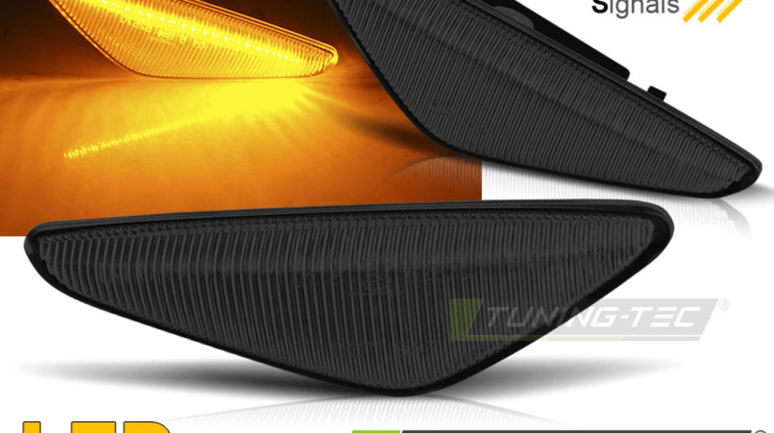 Semnale Semnalizatoare SMOKE LED SEQ compatibila BMW X5 E70 / X6 E71 / X3 F25