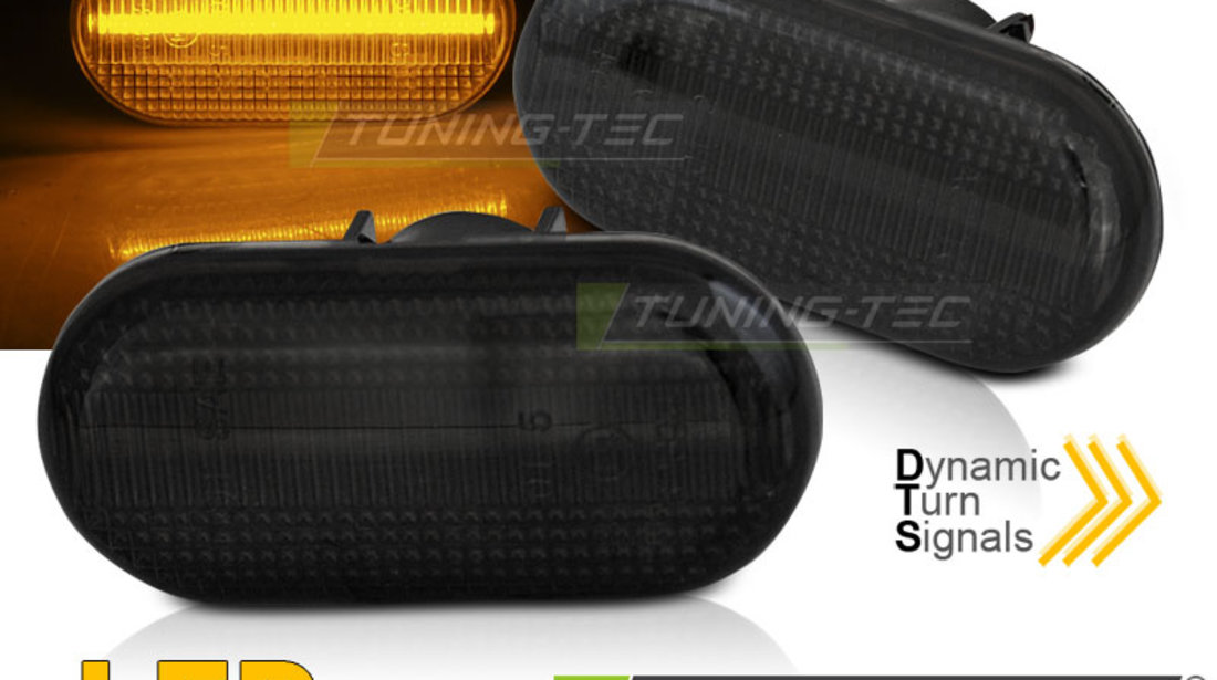 Semnale Semnalizatoare SMOKE LED SEQ compatibila RENAULT CLIO / MEGANE / SCENIC / TWINGO