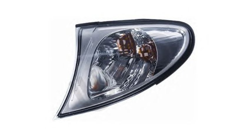 Semnalizare alba rama de argint stanga BMW Seria 3 E46 Sedan 02/05