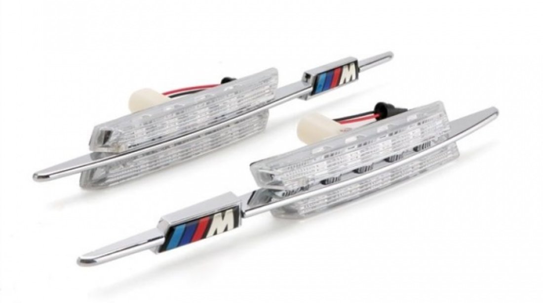 Semnalizare Aripa Led Bmw Seria 3 E46 1998-2001 Prefacelift Set 2 Buc BTLL-132