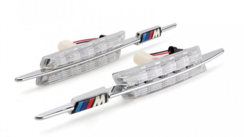 Semnalizare Aripa Led Bmw Seria 3 E46 1998-2001 Prefacelift Set 2 Buc BTLL-132