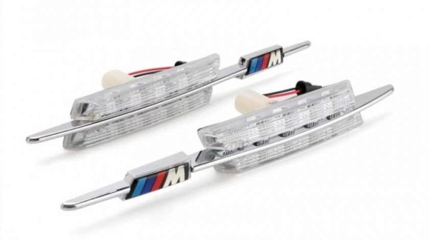 Semnalizare Aripa Led Bmw Seria 3 E46 1998-2001 Prefacelift Set 2 Buc BTLL-132