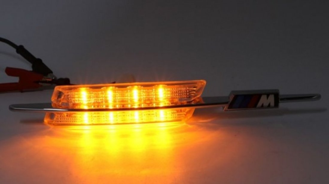 Semnalizare Aripa Led Bmw Seria 3 E46 1998-2001 Prefacelift Set 2 Buc BTLL-132