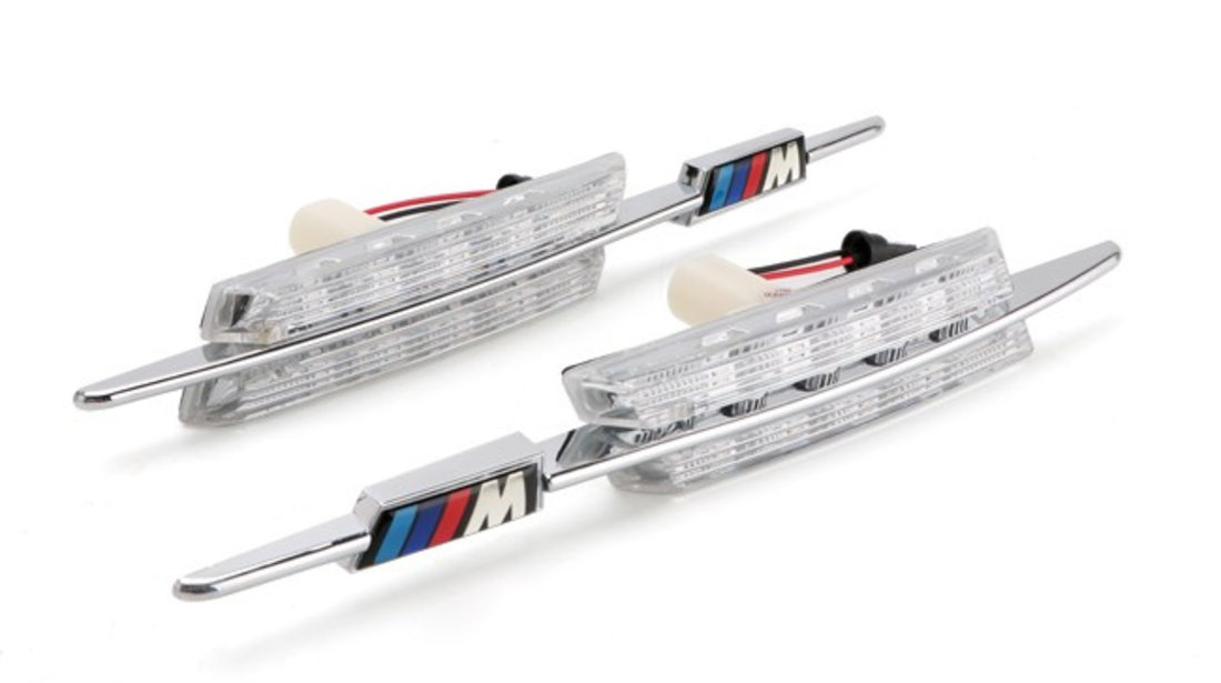 Semnalizare Aripa Led Bmw Seria 3 E46 1998-2001 Prefacelift Set 2 Buc BTLL-132