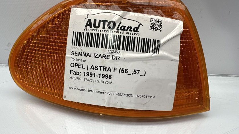 Semnalizare Dreapta Portocalie Opel ASTRA F 56 ,57 1991-1998