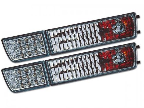 SEMNALIZARI BARA CU LED VW GOLF 3 FUNDAL CROM -COD FKBLVW9001