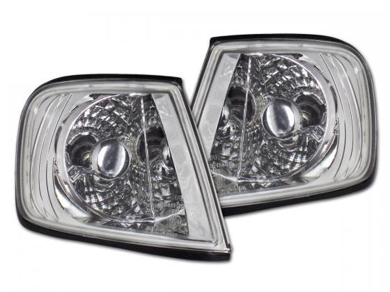 SEMNALIZARI CLARE AUDI A3 8L FUNDAL CROM -COD FKBLAI001
