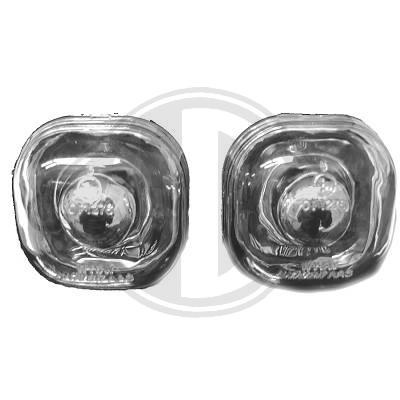 SEMNALIZARI CLARE AUDI A4 B5 FUNDAL CROM -COD 1030178