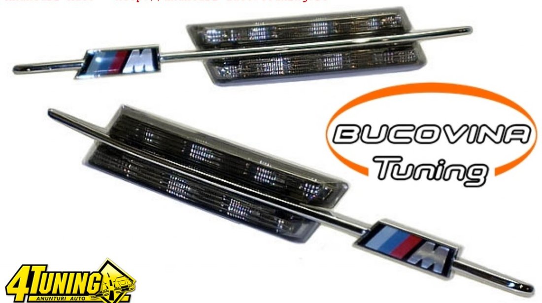 SEMNALIZARI CU LED PENTRU ARIPI BMW M E81 E82E E90 E91 E60 E61