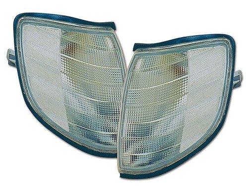 SEMNALIZARI FAR MERCEDES W140 FUNDAL CROM -COD FKBL08115