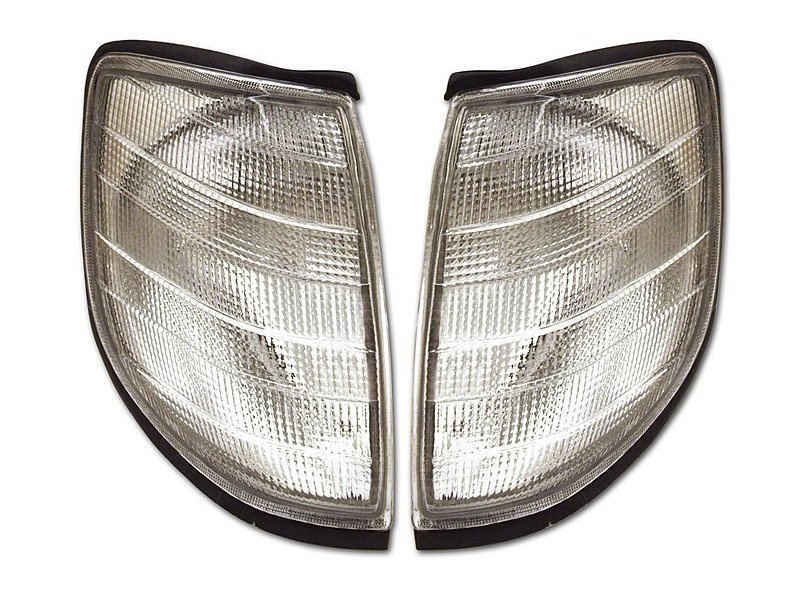 SEMNALIZARI FAR MERCEDES W140 FUNDAL CROM -COD FKBL041039