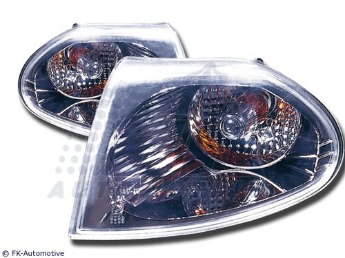 SEMNALIZARI FAR OPEL ASTRA F FUNDAL BLACK/CROM -COD FKBL08135