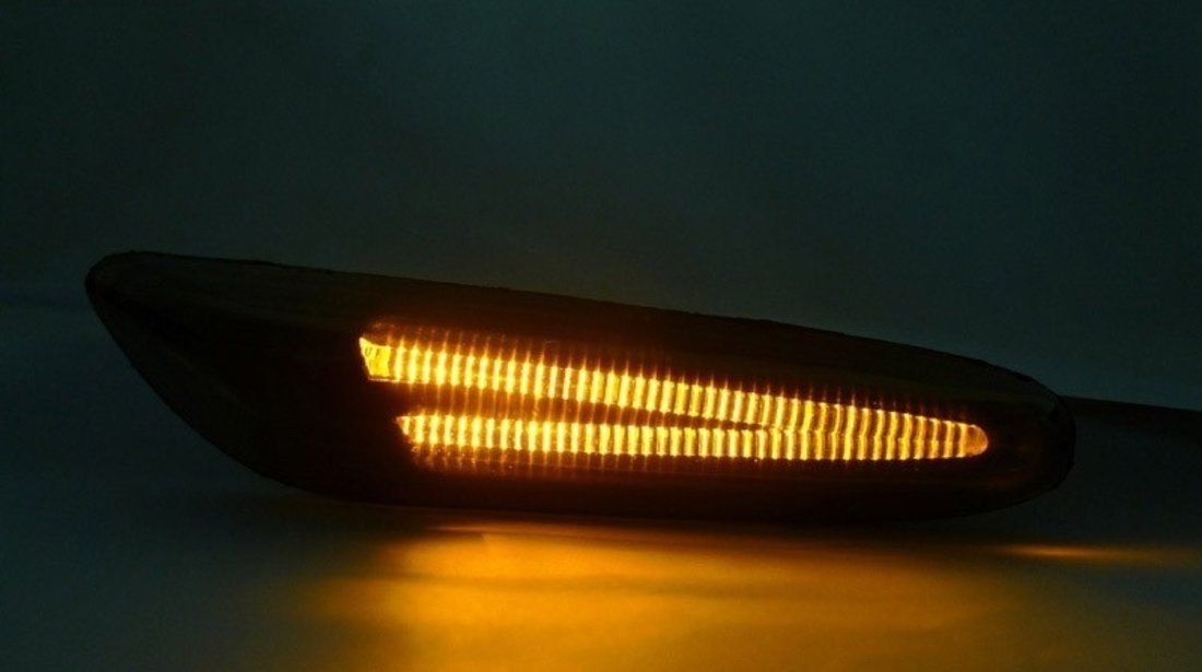 Semnalizari laterale BMW LED/FIBRA OPTICA - BMW E87 E46 E90 E60