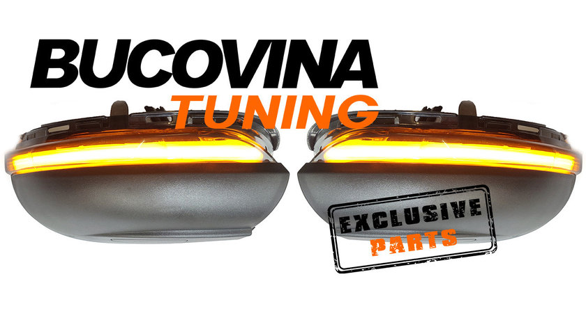 SEMNALIZARI SECVENTIALE LED OGLINZI VW GOLF 6 (08-12)