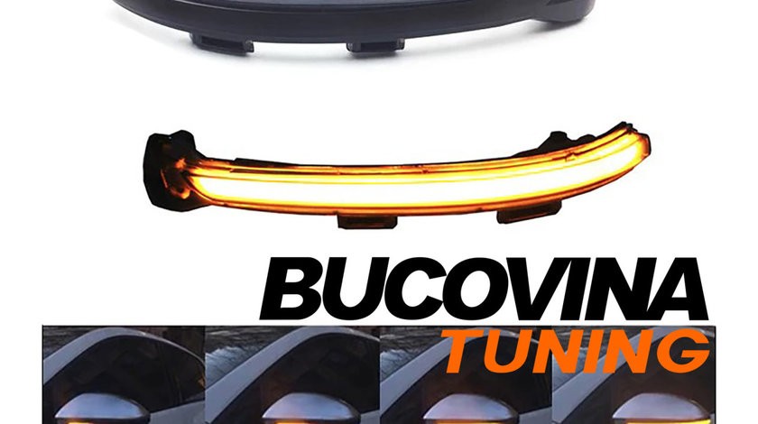 SEMNALIZARI SECVENTIALE LED OGLINZI VW GOLF 7 (13-17)