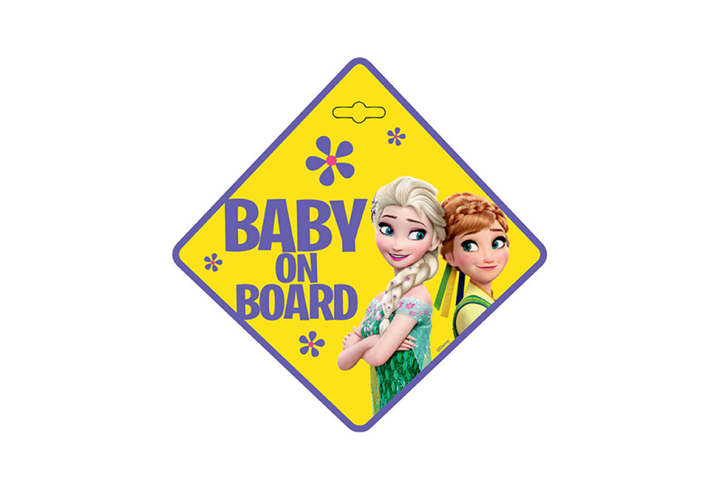 Semnează Bebe La Bord Congelat Amio S9611