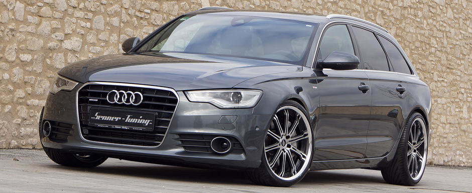 Senner Tuning ii insufla un plus de agresivitate noului Audi A6 Avant