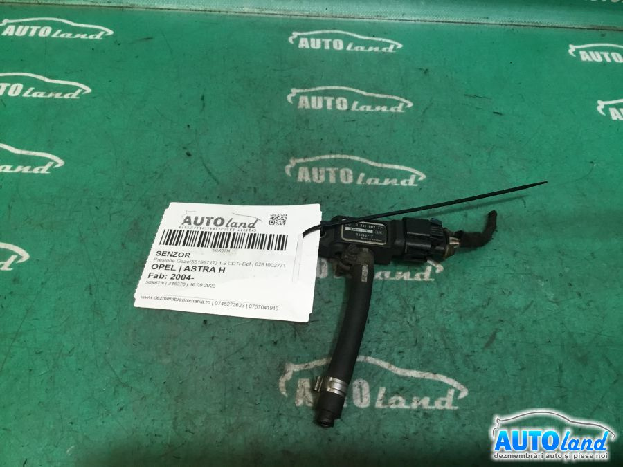 Senzor 0281002771 Presiune Gaze55198717 1.9 CDTI-dpf Opel ASTRA H 2004
