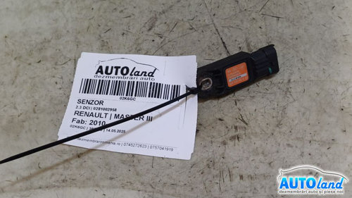 Senzor 0281002958 2.3 DCI Renault MASTER III 2010