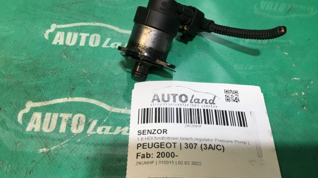 Senzor 1.6 HDI,ford/citroen,bosch,regulator Presiune Pompa Peugeot 307 3A/C 2000