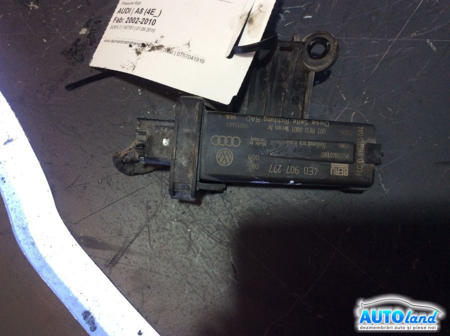 Senzor 4e0907277 Presiune Roti Audi A8 4E 2002-2010