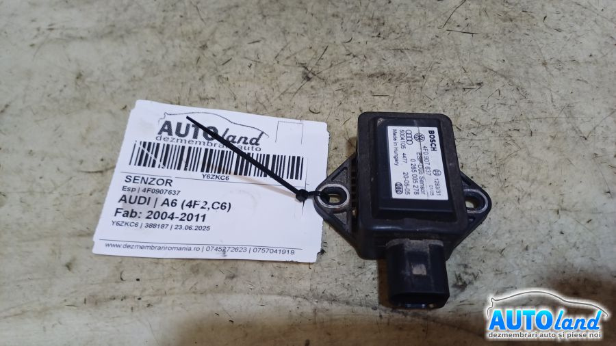 Senzor 4f0907637 Esp Audi A6 4F2,C6 2004-2011