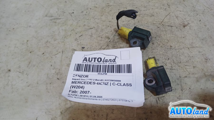 Senzor A1729056000 Impact 5wk44192 2 Bucati Mercedes-Benz C-CLASS W204 2007