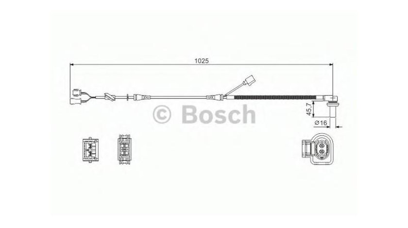 Senzor abs Audi AUDI A4 (8D2, B5) 1994-2001 #2 0986594002